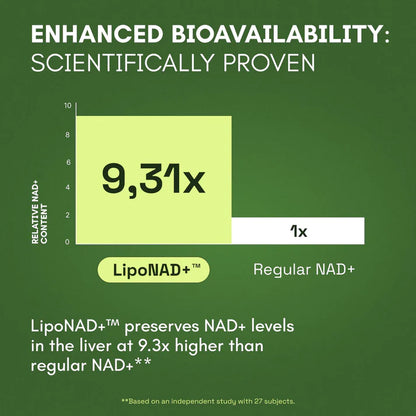 Cata-Kor NAD Supplement - Liposomal NAD 500 mg